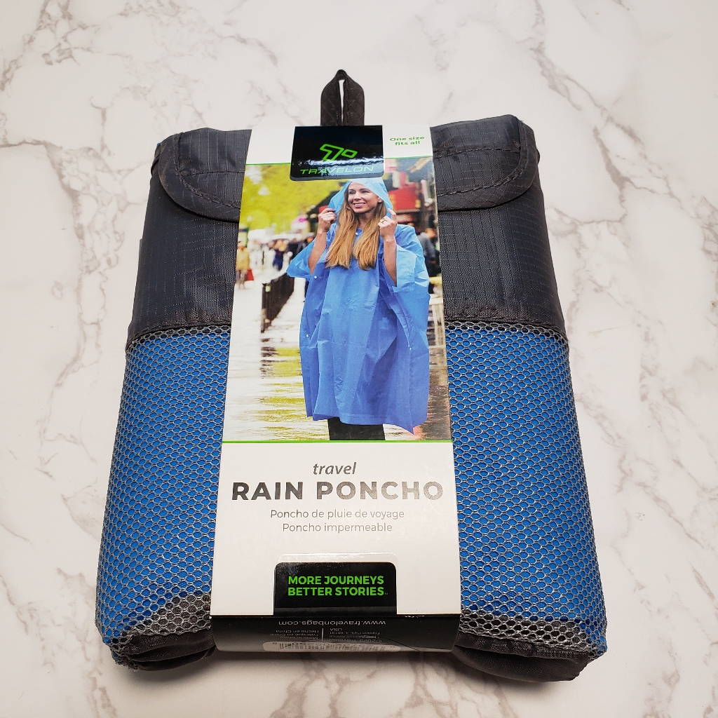 Travelon Rain Poncho Travel Rain Poncho